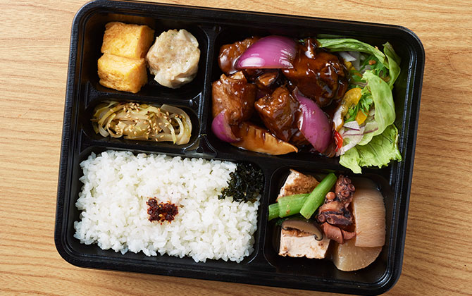 酢豚弁当